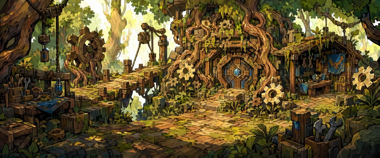 Establishing plate for Gearroot Forest