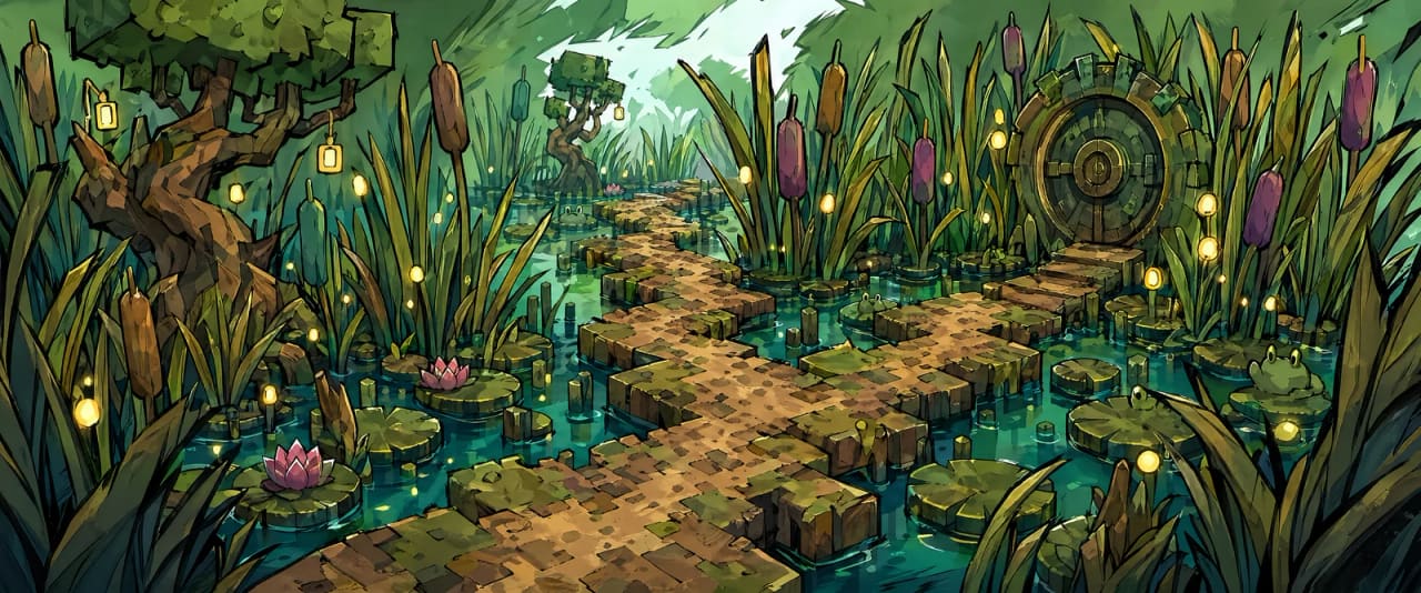 Establishing plate for Reedwhistle Swamp